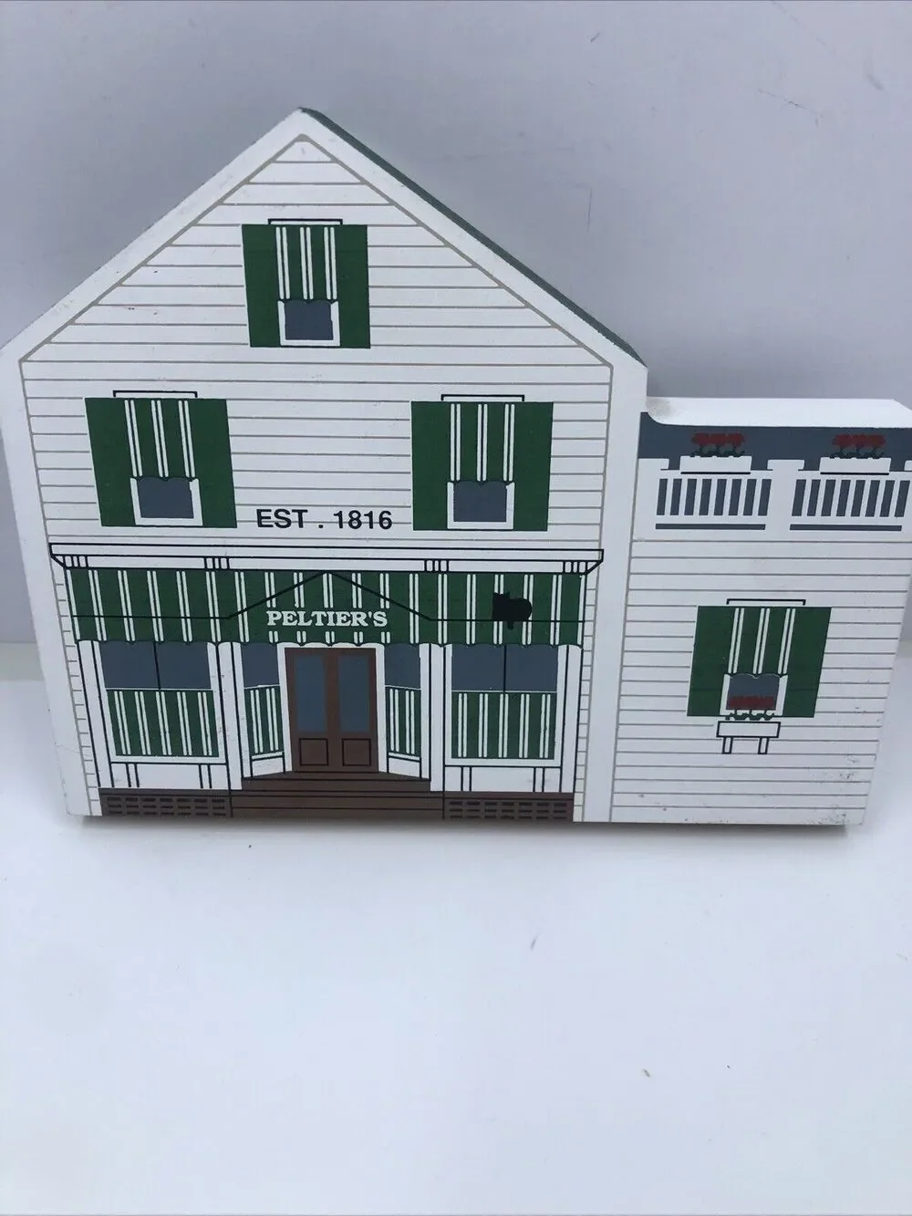 The Cat's Meow 1993 General Store Series Village Peltier's Market